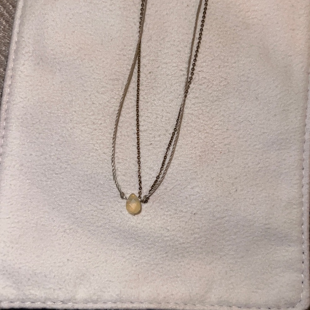 Francesca’s Blue and Gold Chocker Set